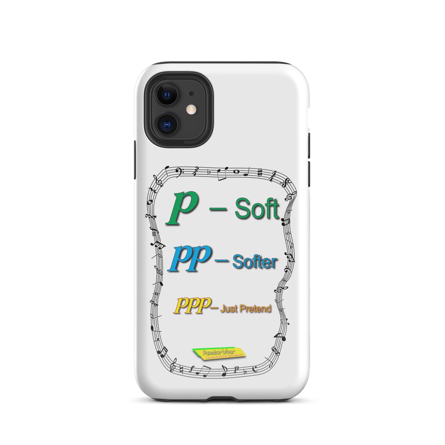 Triple Pianissimo (PPP)-JUST PRETEND  |  Tough Case for Apple iPhone®