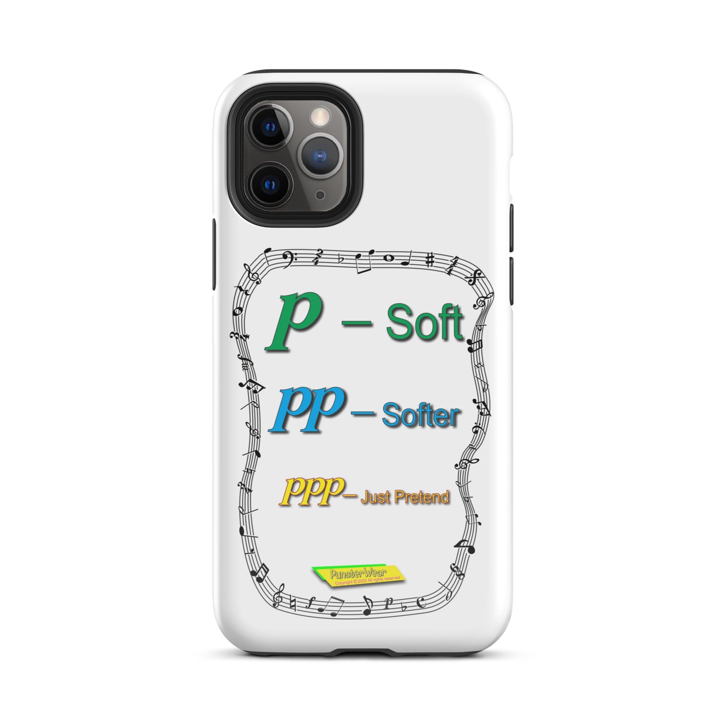 Triple Pianissimo (PPP)-JUST PRETEND  |  Tough Case for Apple iPhone®