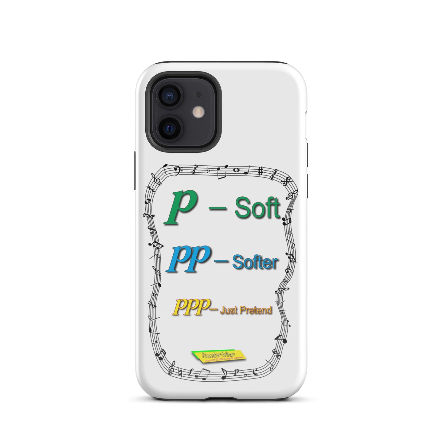 Triple Pianissimo (PPP)-JUST PRETEND  |  Tough Case for Apple iPhone®