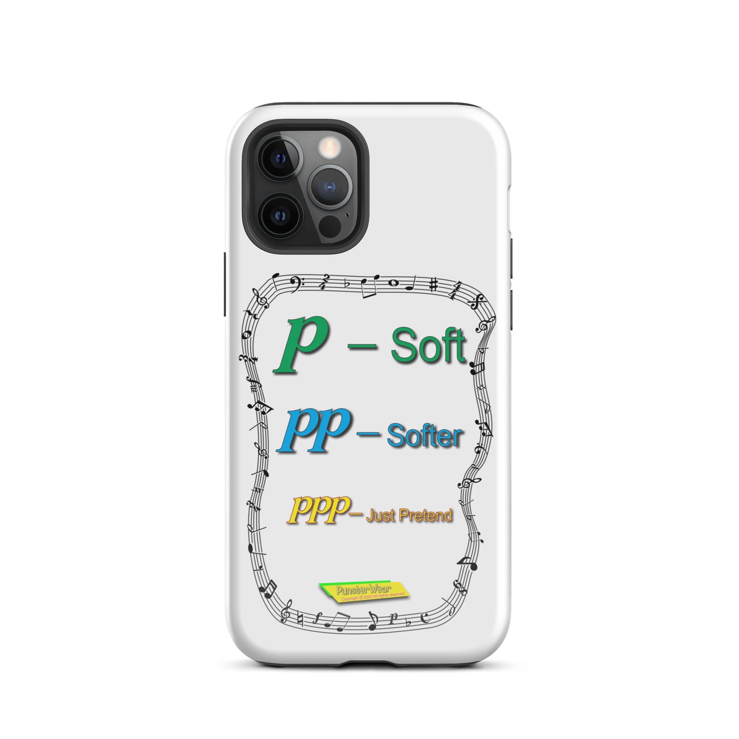 Triple Pianissimo (PPP)-JUST PRETEND  |  Tough Case for Apple iPhone®