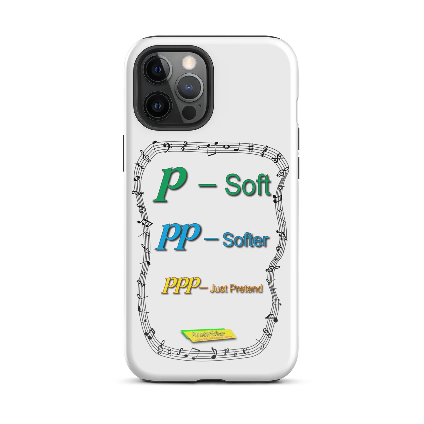 Triple Pianissimo (PPP)-JUST PRETEND  |  Tough Case for Apple iPhone®