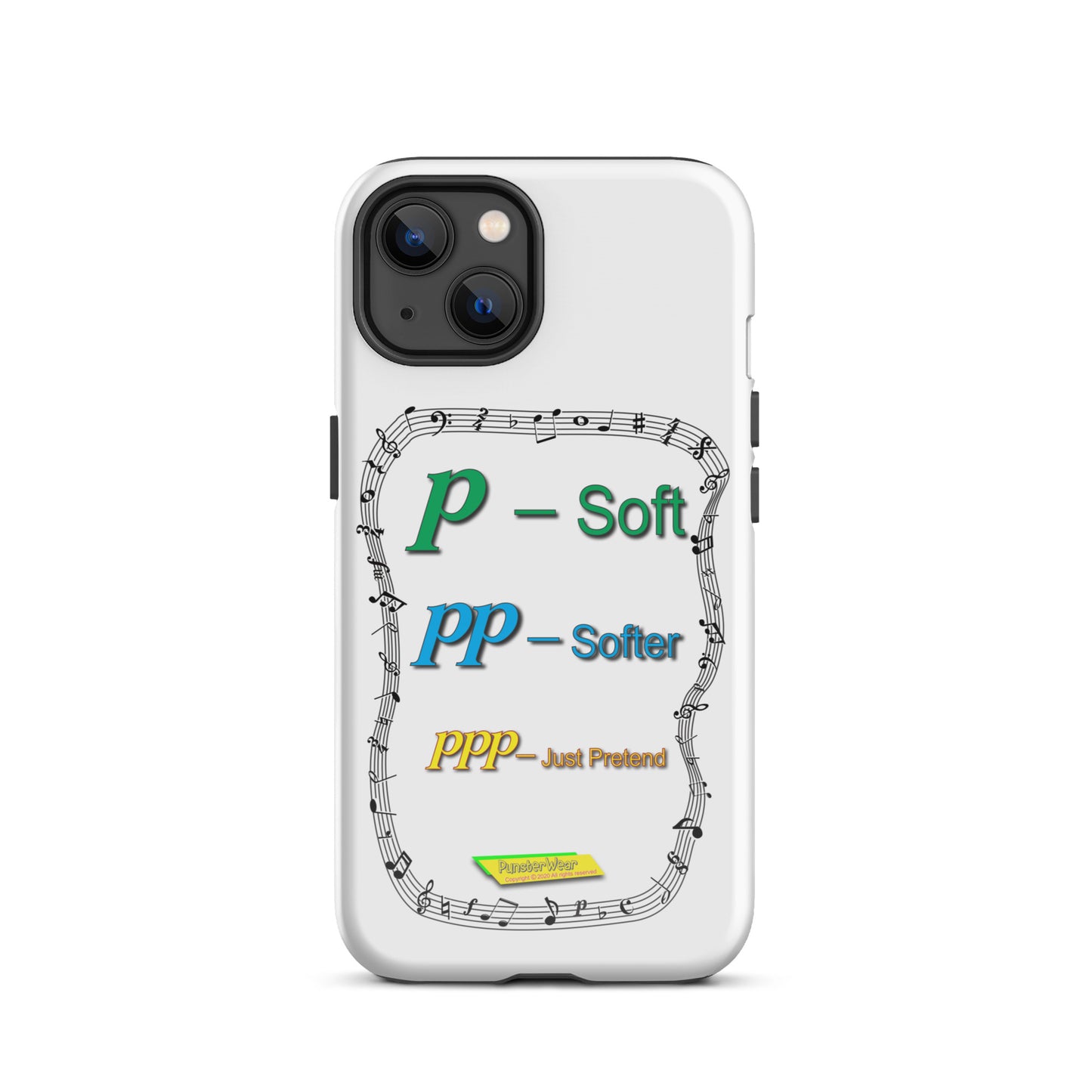 Triple Pianissimo (PPP)-JUST PRETEND  |  Tough Case for Apple iPhone®