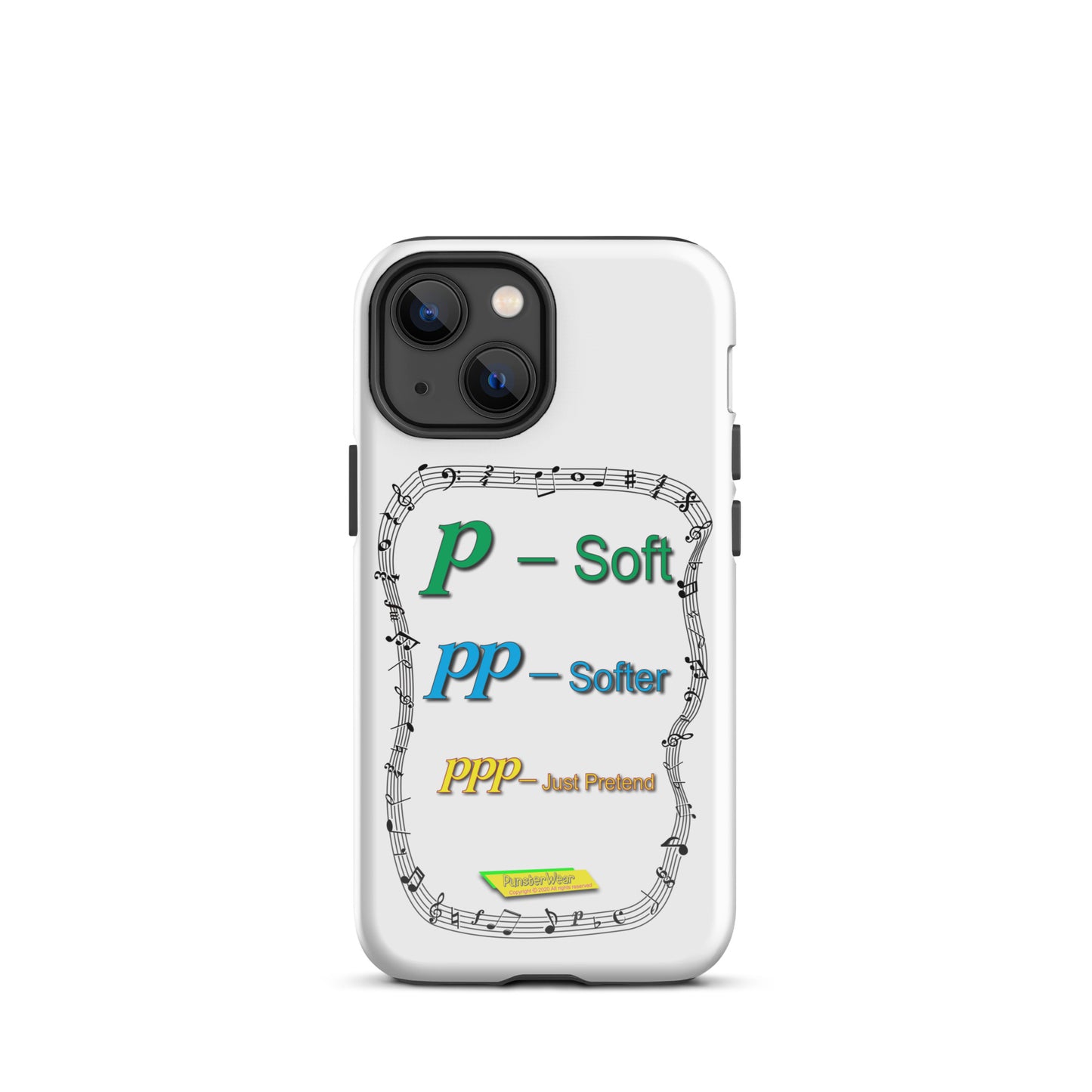 Triple Pianissimo (PPP)-JUST PRETEND  |  Tough Case for Apple iPhone®