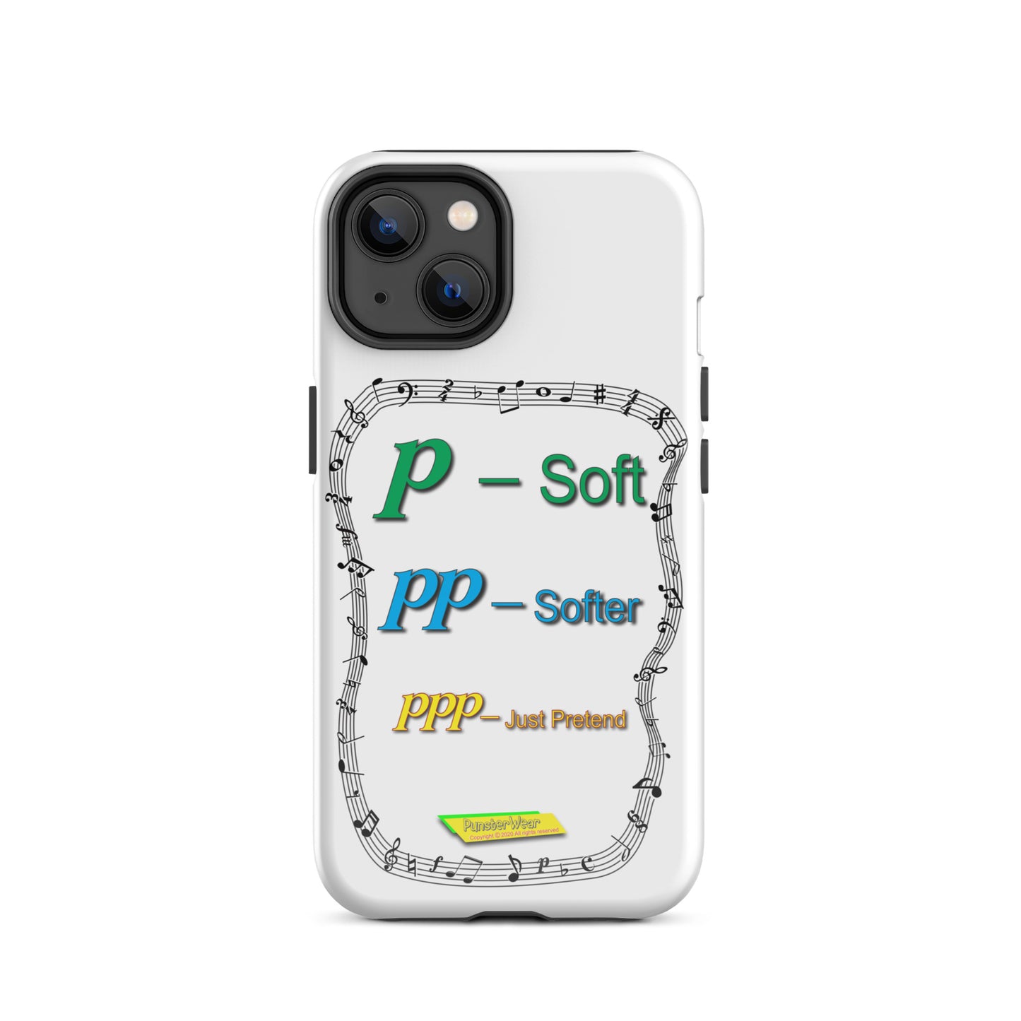 Triple Pianissimo (PPP)-JUST PRETEND  |  Tough Case for Apple iPhone®