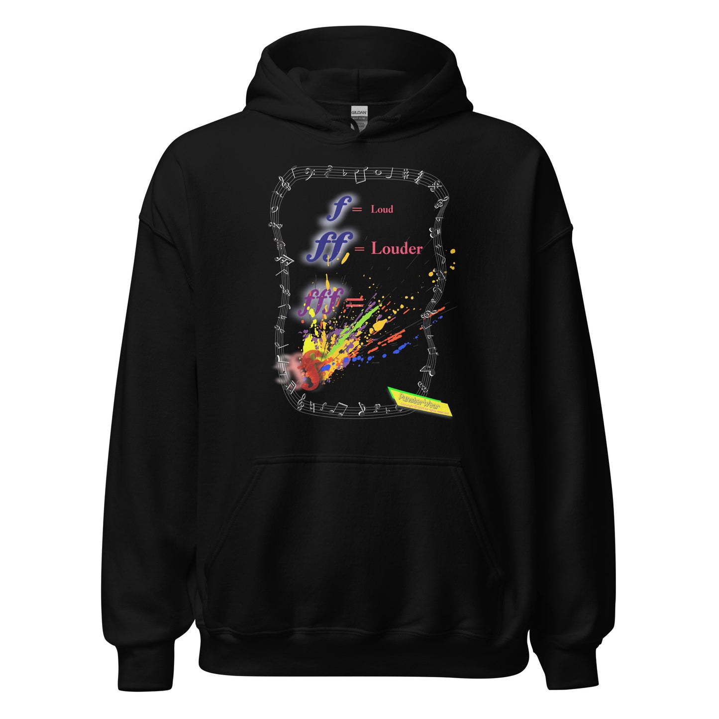 Triple Forte (FFF)-SPLAT  |  Unisex Heavy Blend Pullover Hoodie