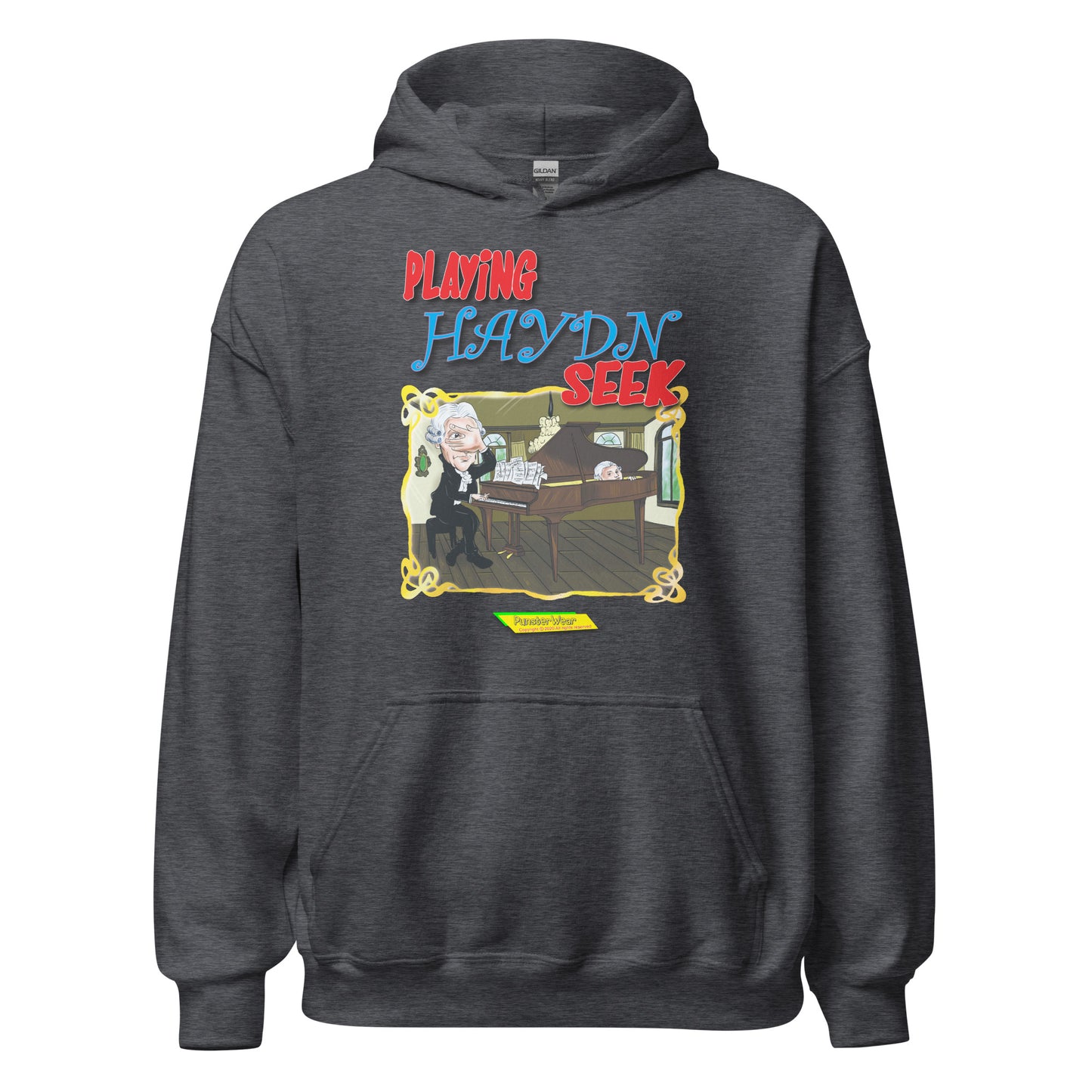 PLAYING HAYDN SEEK  |  Unisex Heavy Blend Pullover Hoodie