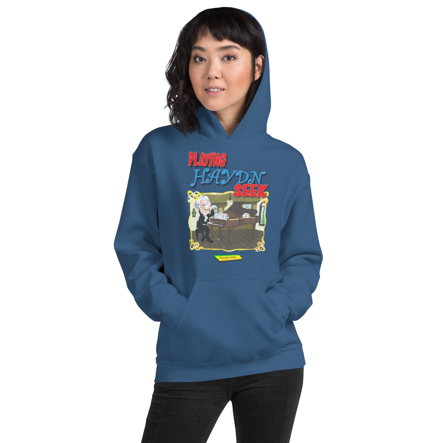 PLAYING HAYDN SEEK  |  Unisex Heavy Blend Pullover Hoodie