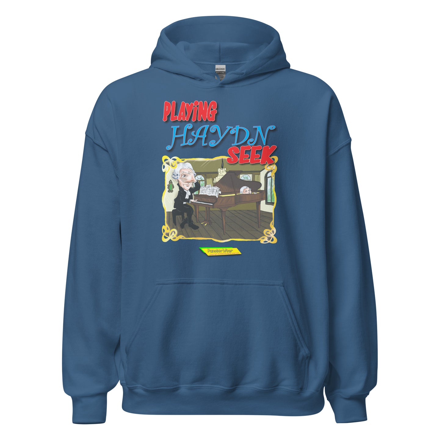 PLAYING HAYDN SEEK  |  Unisex Heavy Blend Pullover Hoodie