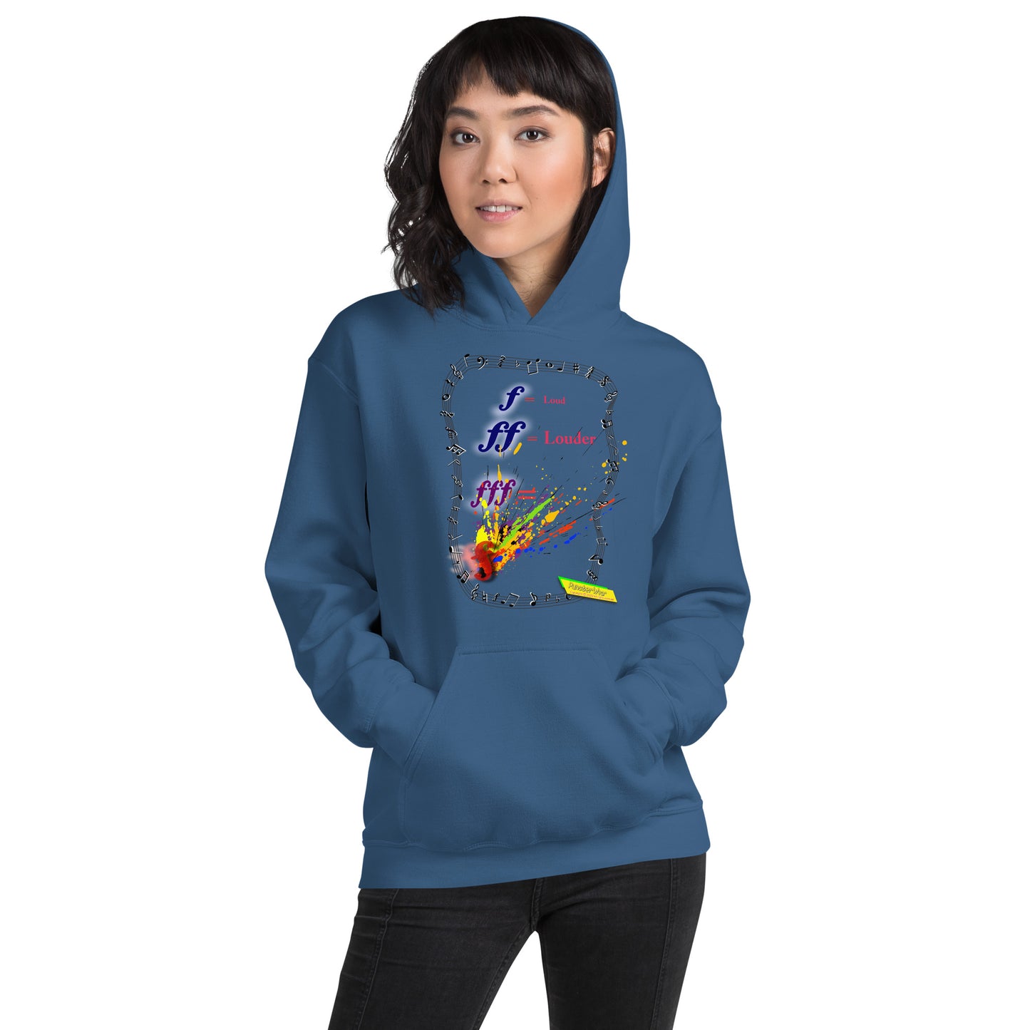 Triple Forte (FFF)-SPLAT  |  Unisex Heavy Blend Pullover Hoodie