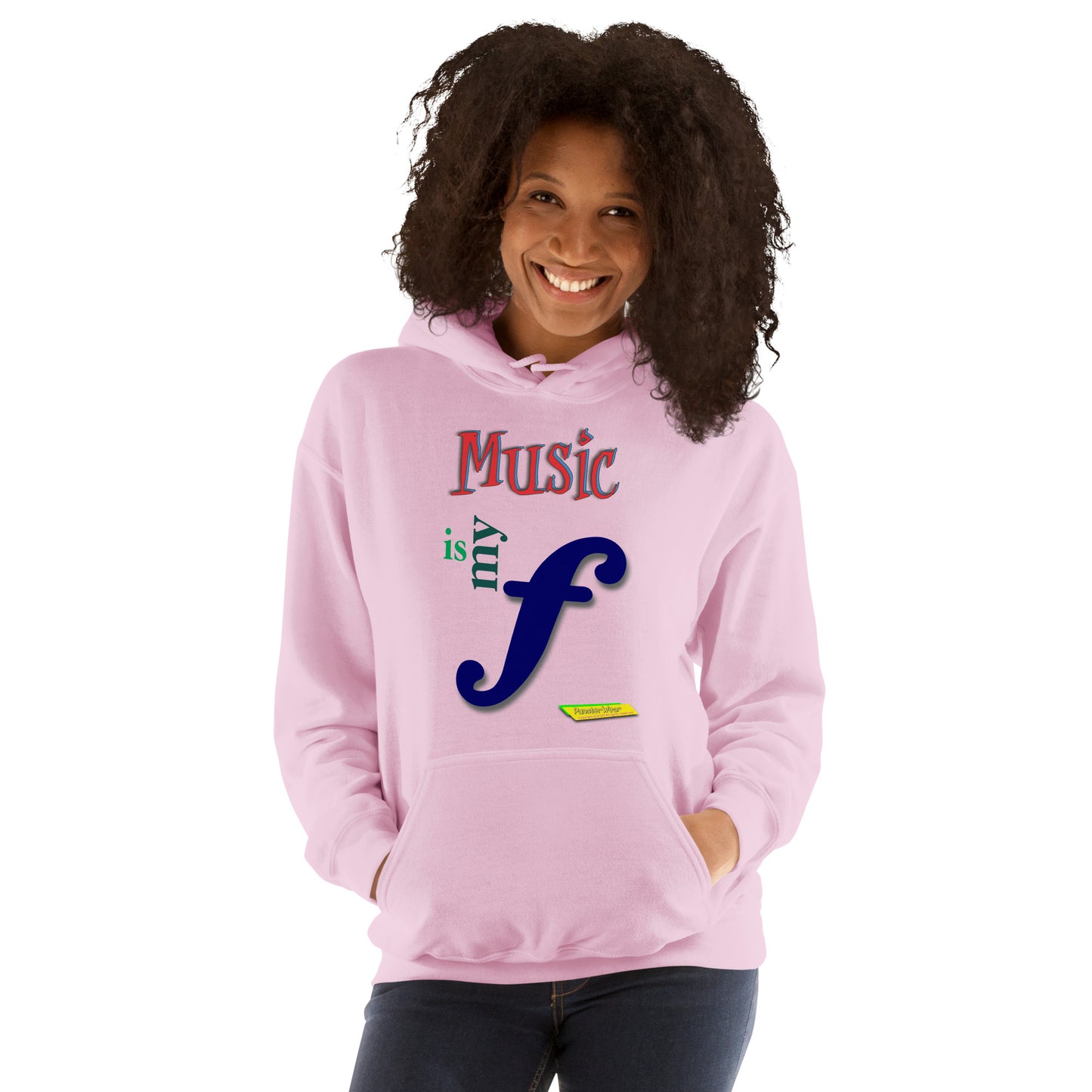 MUSIC IS MY F (FORTE)  |  Unisex Heavy Blend Pullover Hoodie