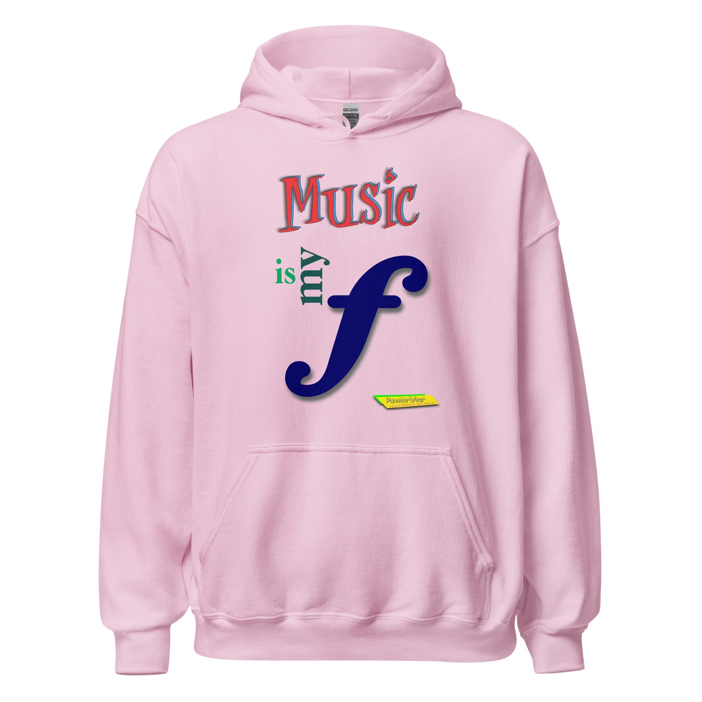 MUSIC IS MY F (FORTE)  |  Unisex Heavy Blend Pullover Hoodie