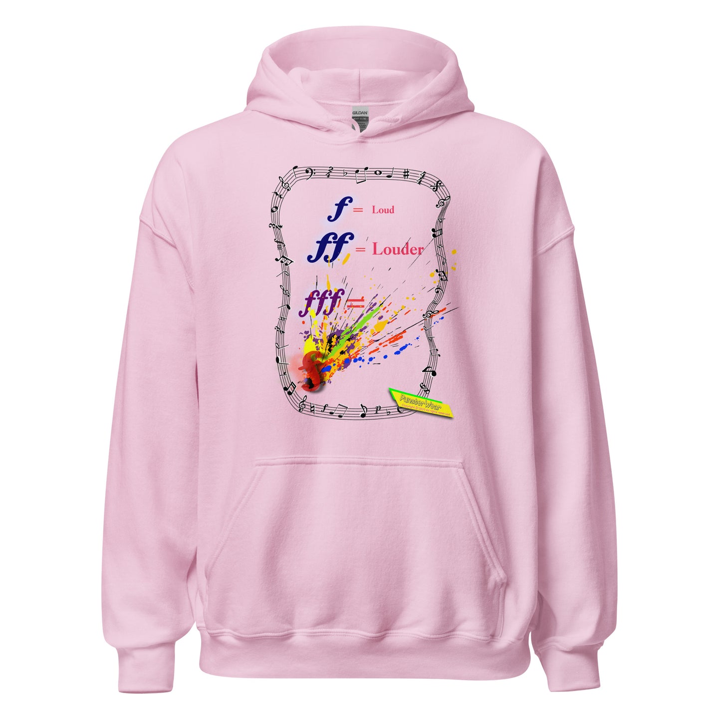 Triple Forte (FFF)-SPLAT  |  Unisex Heavy Blend Pullover Hoodie