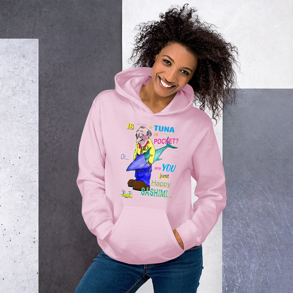 HAPPY SASHIMI  |  Unisex Heavy Blend Pullover Hoodie