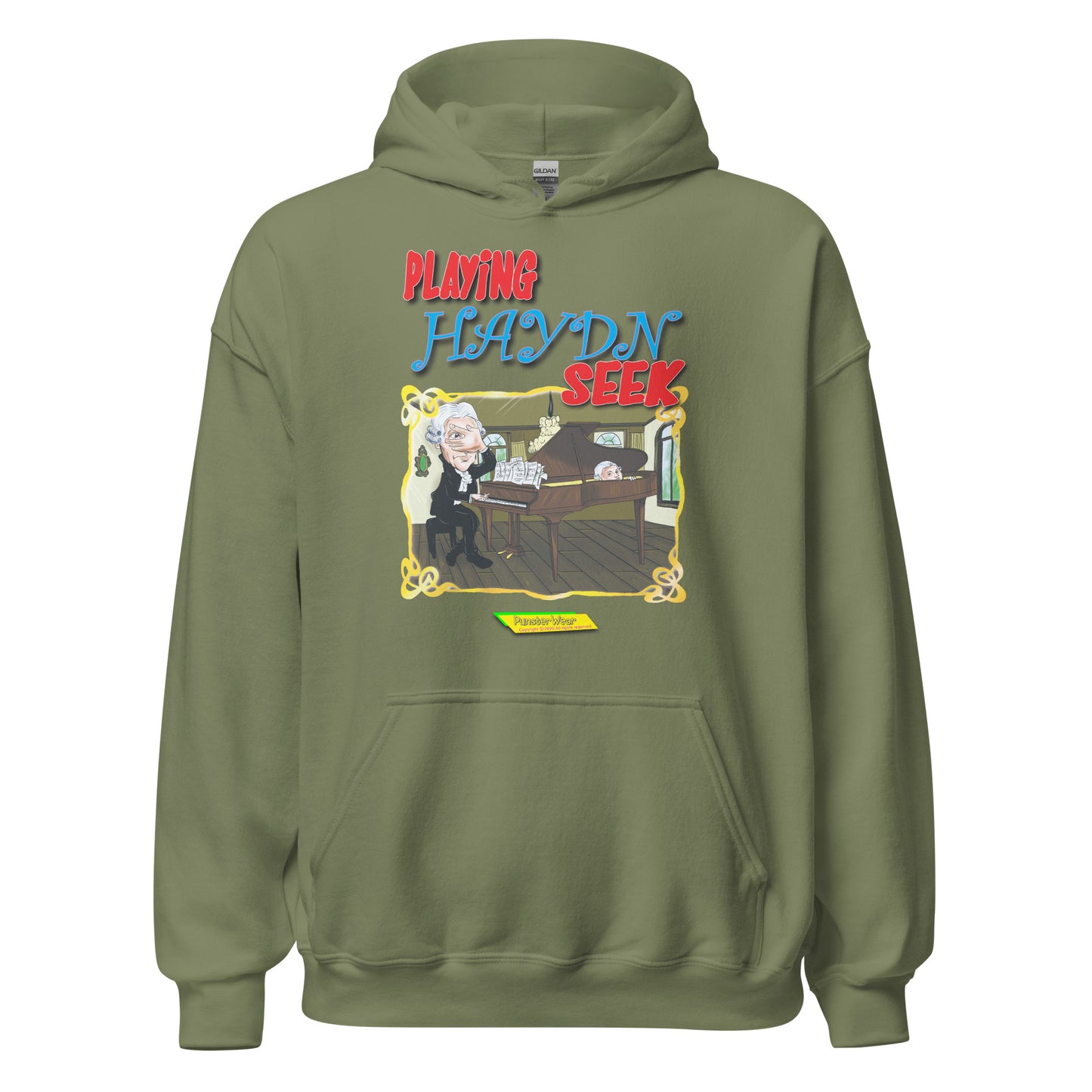 PLAYING HAYDN SEEK  |  Unisex Heavy Blend Pullover Hoodie