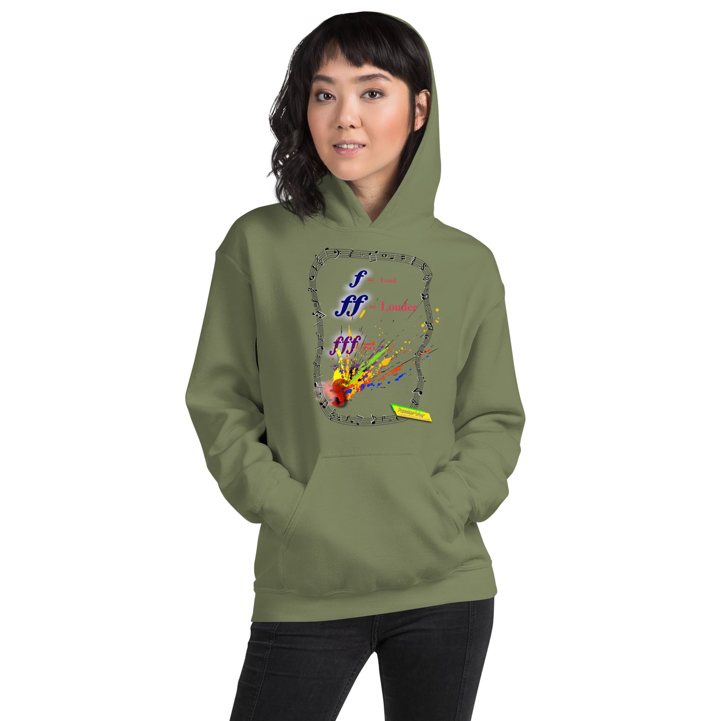 Triple Forte (FFF)-SPLAT  |  Unisex Heavy Blend Pullover Hoodie