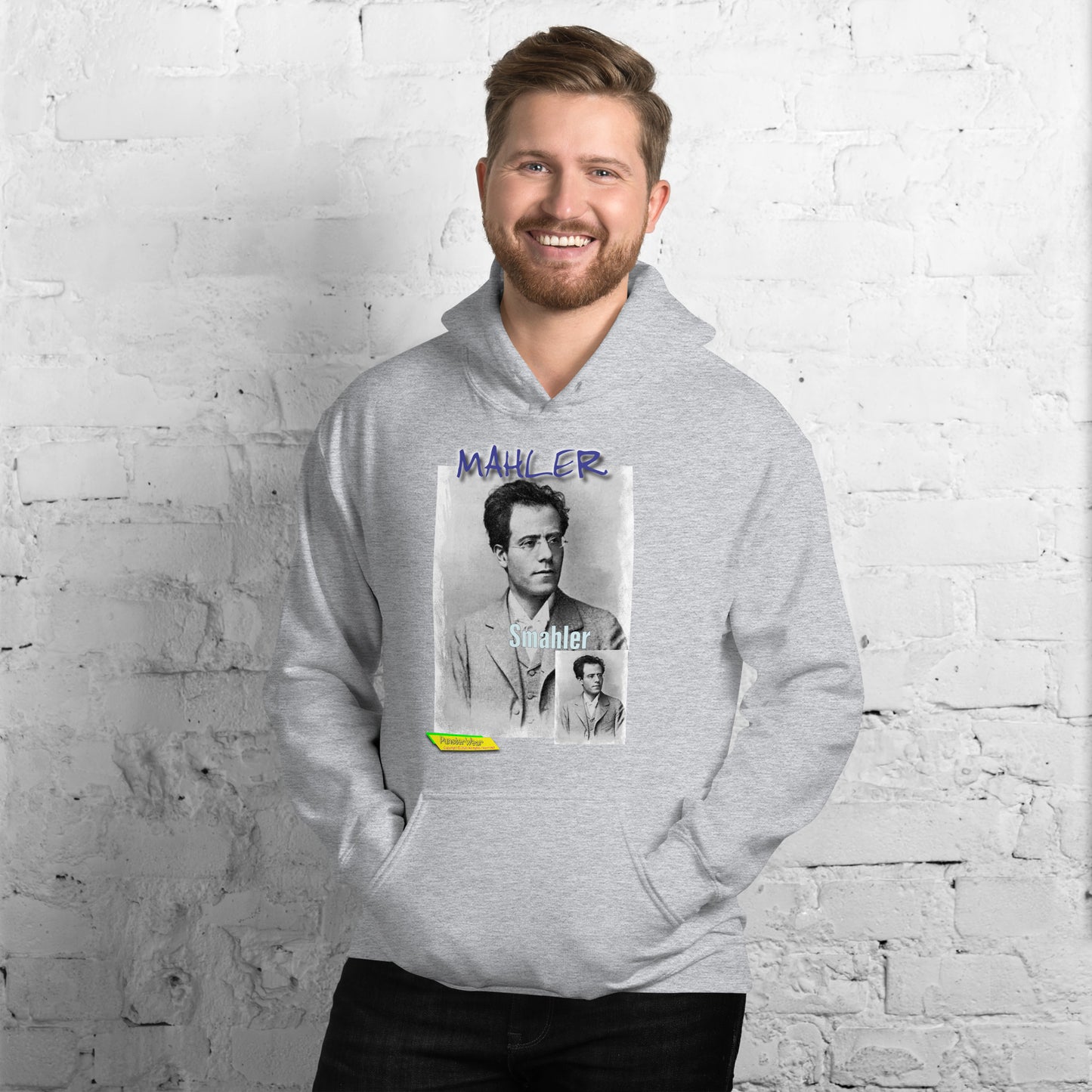 MAHLER-Smahler  |  Unisex Heavy Blend Pullover Hoodie