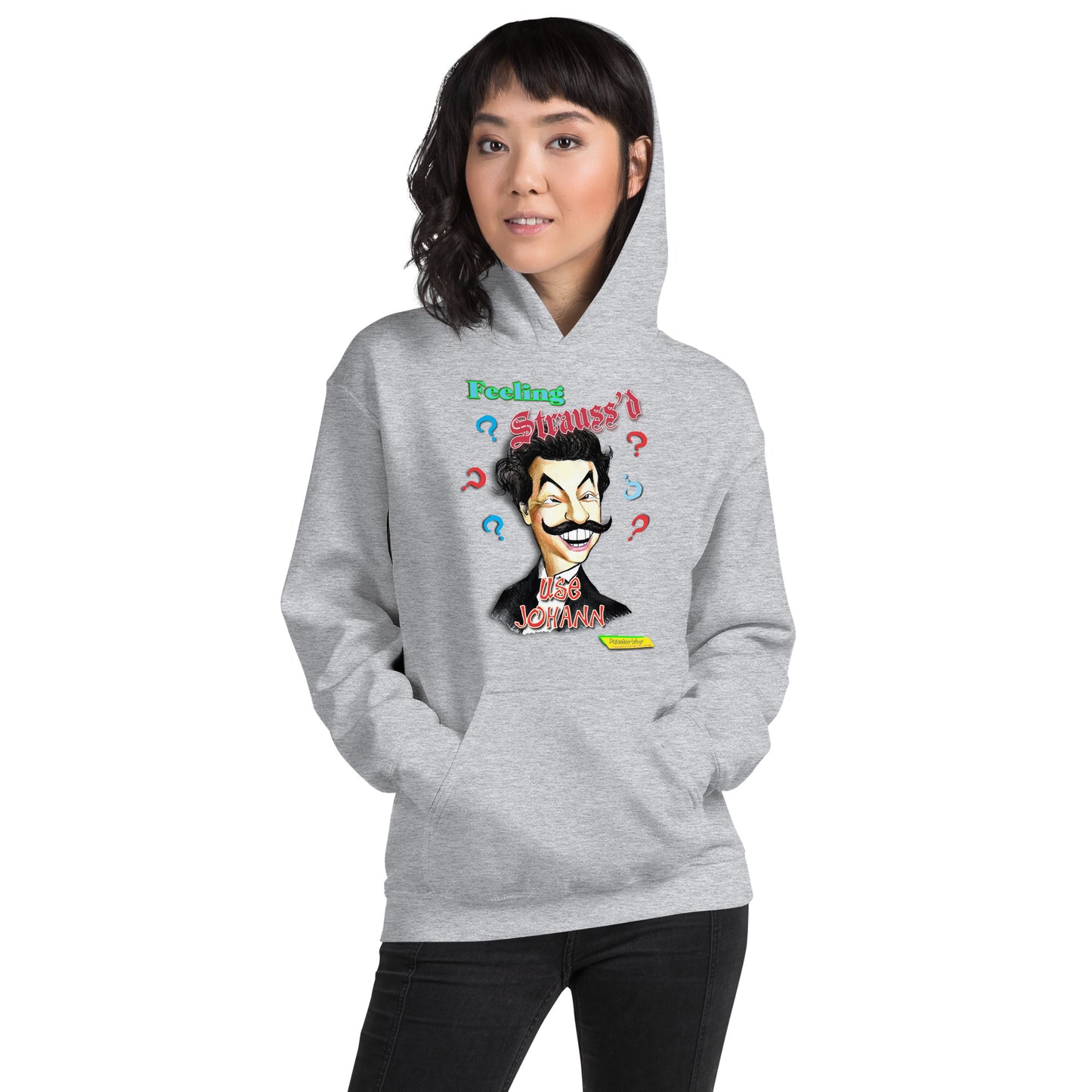 FEELING STRAUSS'D  |  Unisex Heavy Blend Pullover Hoodie