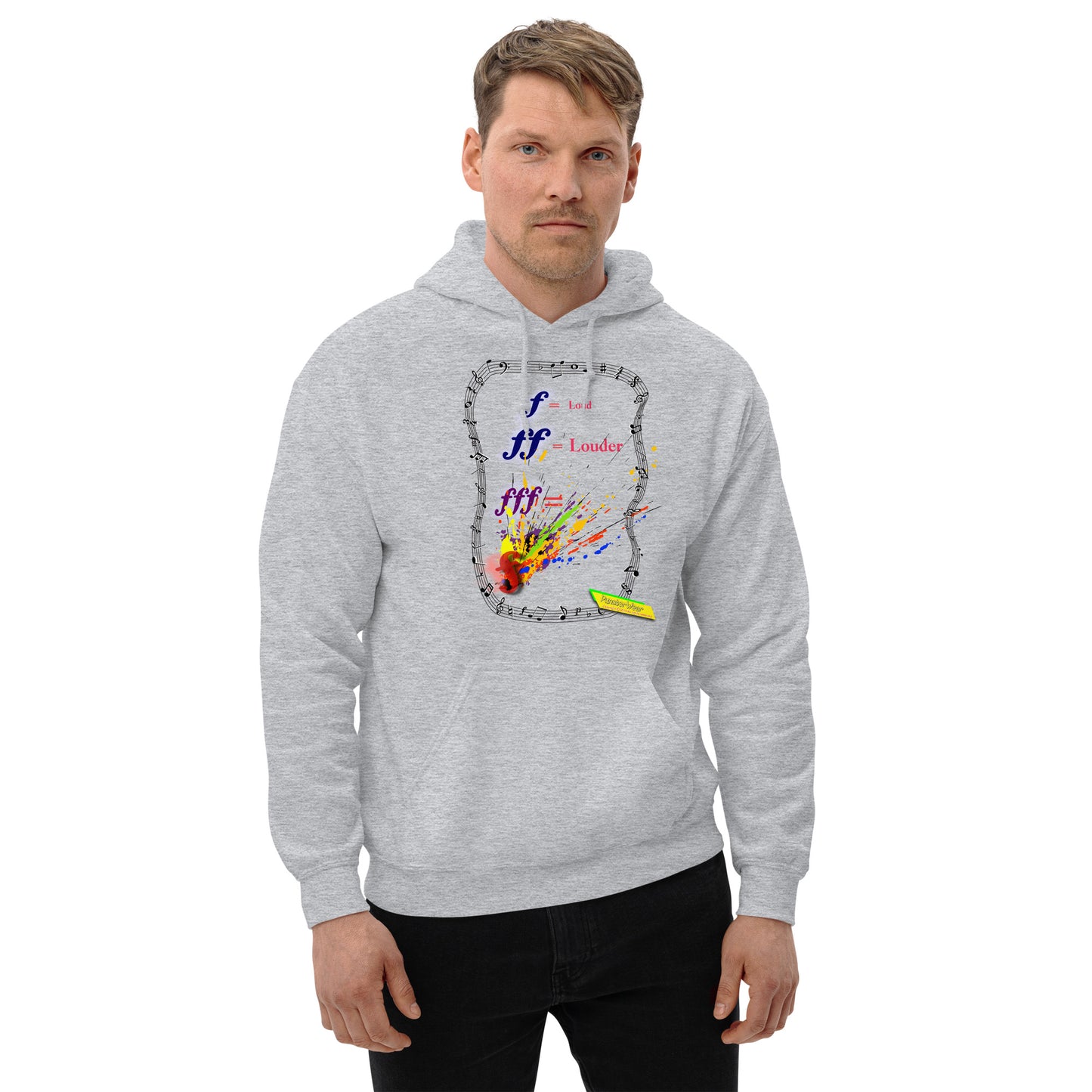 Triple Forte (FFF)-SPLAT  |  Unisex Heavy Blend Pullover Hoodie