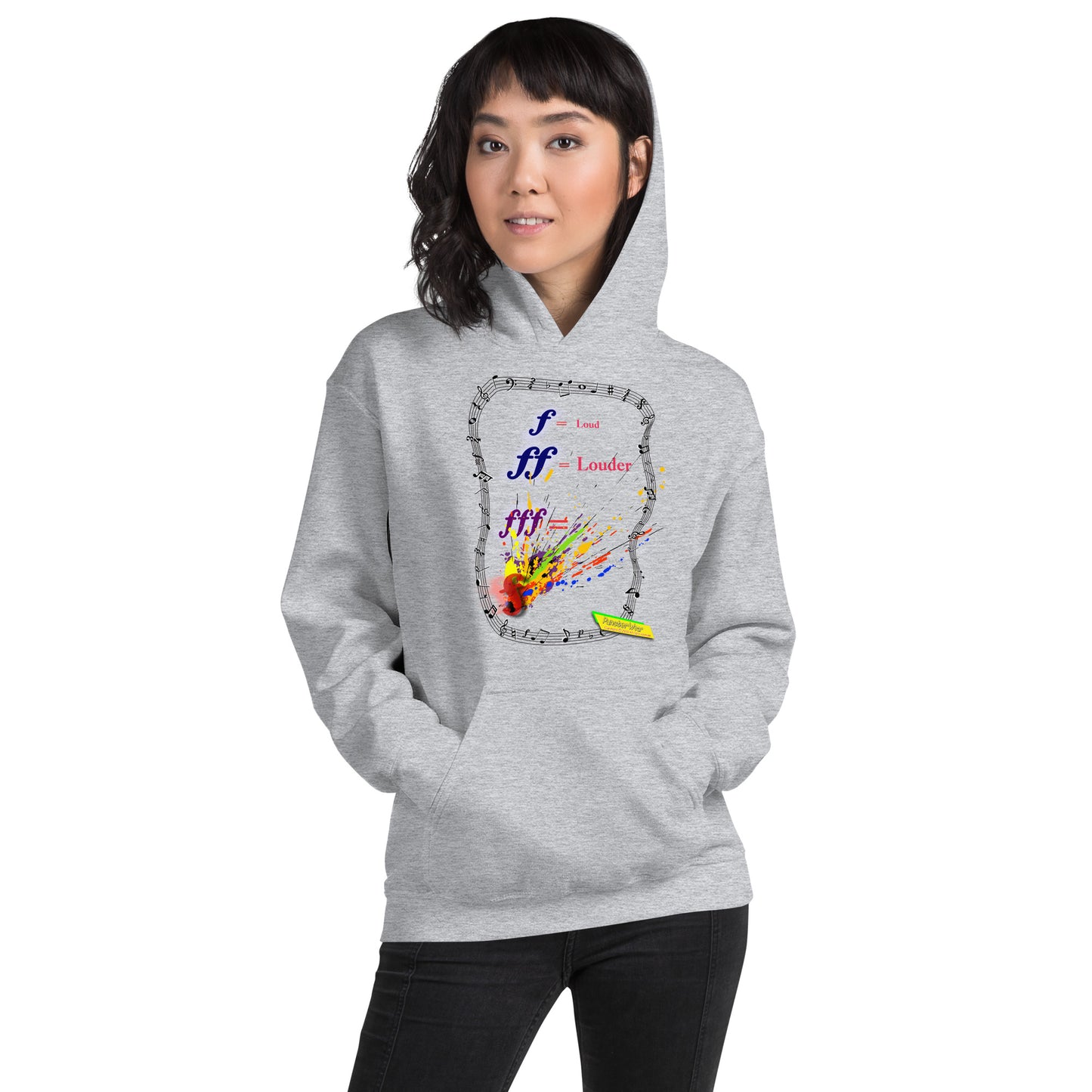 Triple Forte (FFF)-SPLAT  |  Unisex Heavy Blend Pullover Hoodie