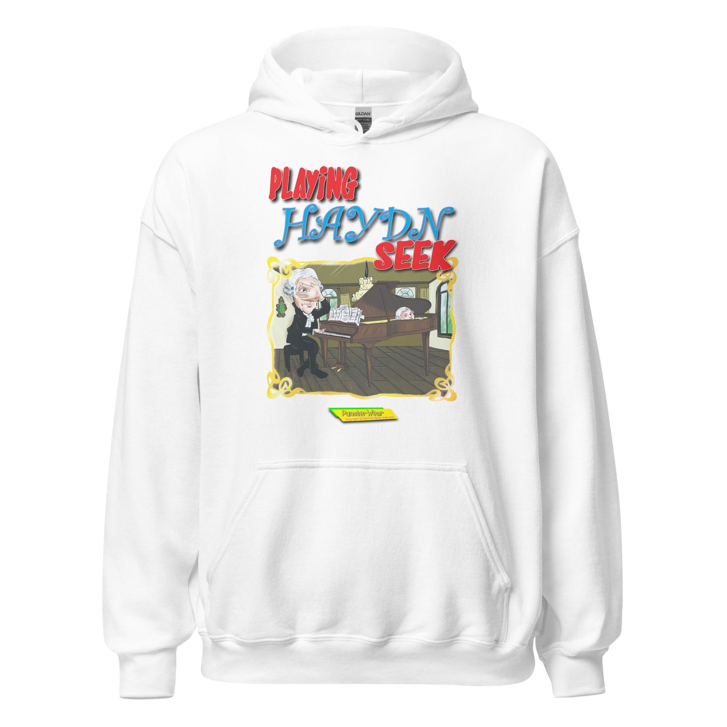 PLAYING HAYDN SEEK  |  Unisex Heavy Blend Pullover Hoodie