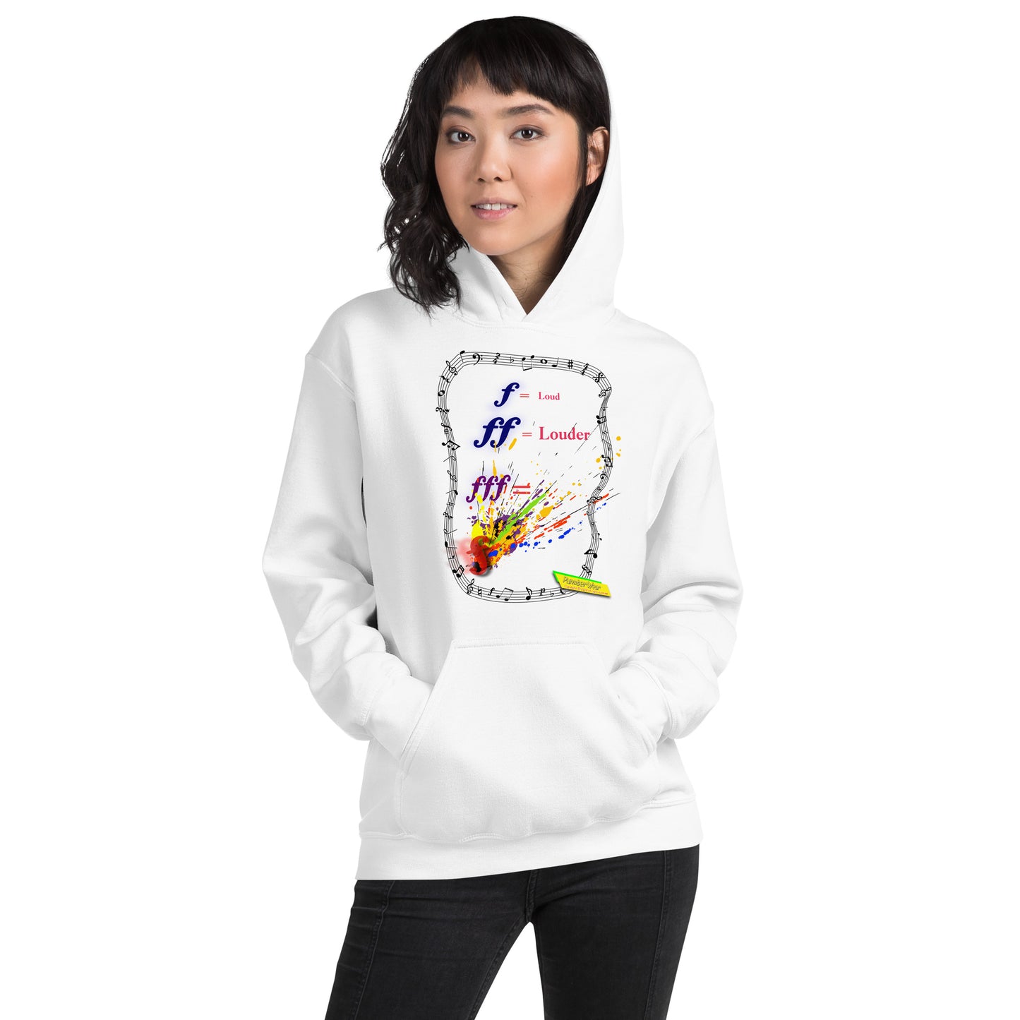 Triple Forte (FFF)-SPLAT  |  Unisex Heavy Blend Pullover Hoodie