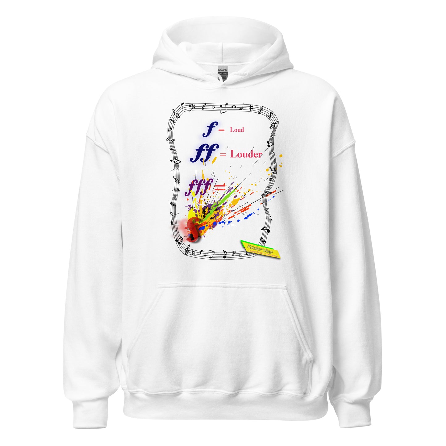 Triple Forte (FFF)-SPLAT  |  Unisex Heavy Blend Pullover Hoodie