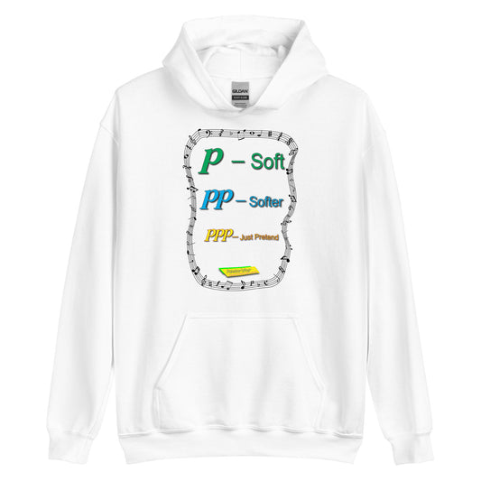 Triple Pianissimo (PPP)-JUST PRETEND  |  Unisex Heavy Blend Pullover Hoodie