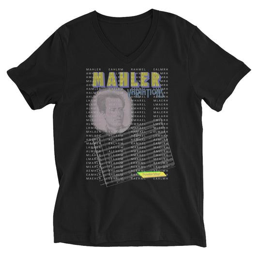 MAHLER Variations  |  Unisex Short Sleeve V-Neck T-Shirt