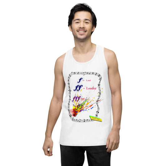 Triple Forte (FFF) – SPLAT  |   Men's Premium Tank Top