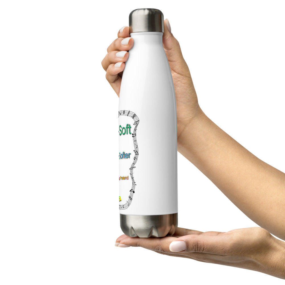 Triple Pianisimmo (PPP) – JUST PRETEND  |   Stainless Steel Water Bottle, 17oz