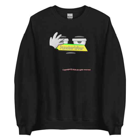 PunsterWear Logo   |   Unisex Crew Neck Sweatshirt